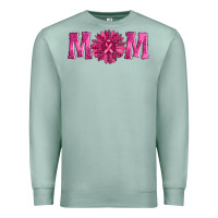 Seafoam breast cancer mom sunflower Premium Sweatshirt - AdoDesignShop