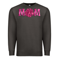 Smoke breast cancer mom sunflower Premium Sweatshirt - AdoDesignShop