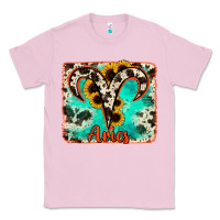 Bubblegum Pink aries turquoise cowhide Classic Tee - RanaPortraitStore