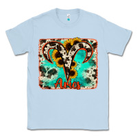 Dusty Blue aries turquoise cowhide Classic Tee - RanaPortraitStore