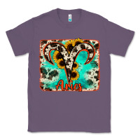Lavender aries turquoise cowhide Classic Tee - RanaPortraitStore