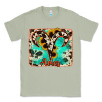 Matcha aries turquoise cowhide Classic Tee - RanaPortraitStore