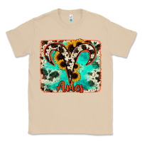 Mushroom aries turquoise cowhide Classic Tee - RanaPortraitStore