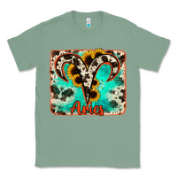 Sage aries turquoise cowhide Classic Tee - RanaPortraitStore