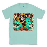 Seafoam aries turquoise cowhide Classic Tee - RanaPortraitStore