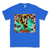 True Royal aries turquoise cowhide Classic Tee - RanaPortraitStore