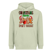 Christmas Calories Dont Count With  Christmas Tree Cake And Cookies Ad Heavyweight Hoodie | Teevron