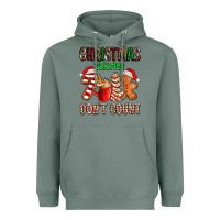 Sage christmas calories dont count with  christmas tree cake and cookies ad Heavyweight Hoodie - AdoDesignShop
