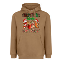 Toasted Coconut christmas calories dont count with  christmas tree cake and cookies ad Heavyweight Hoodie - AdoDesignShop