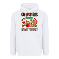 White christmas calories dont count with  christmas tree cake and cookies ad Heavyweight Hoodie - AdoDesignShop