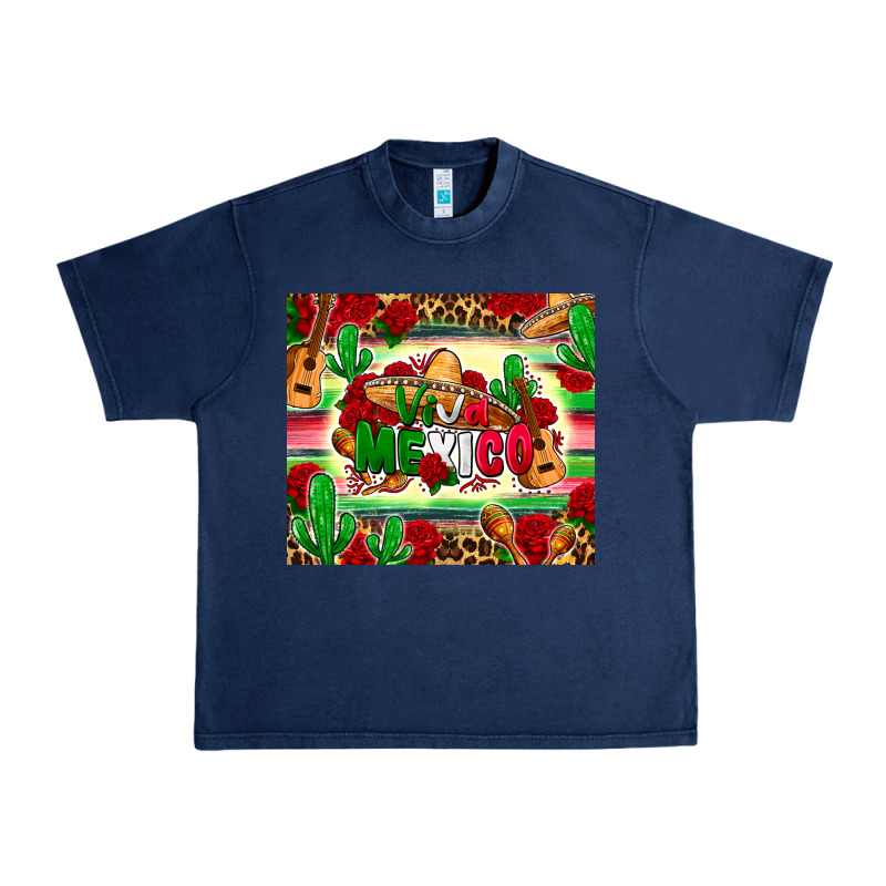 Viva Mexico Urban Heavy Tee by Zillion Design Studio | Teevron