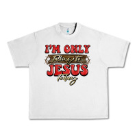 I'm Only Talking To Jesus Today Christmas Urban Heavy Tee | Teevron