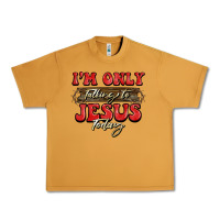 Peanut Butter i'm only talking to jesus today christmas Urban Heavy Tee - BarkalooDesign