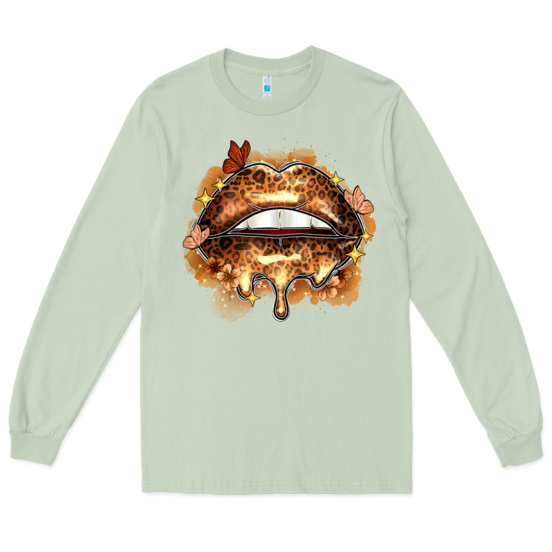 Melanin Lips Long Sleeve Tee by Zillion Design Studio | Teevron
