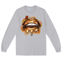 Moon Dust melanin lips Long Sleeve Tee - Zillion Design Studio