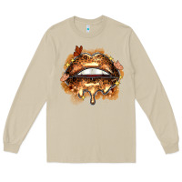 Mushroom melanin lips Long Sleeve Tee - Zillion Design Studio