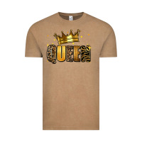 Vintage Coffee queen glitter Vintage Tee - RanaPortraitStore