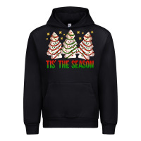Black tis' the season with christmas cakes  bbs Urban Hoodie - BundleAndBundleShop