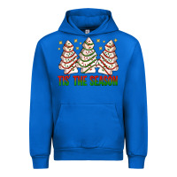 Cobalt tis' the season with christmas cakes  bbs Urban Hoodie - BundleAndBundleShop