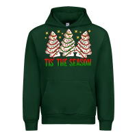 Forest Green tis' the season with christmas cakes  bbs Urban Hoodie - BundleAndBundleShop