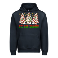 Navy tis' the season with christmas cakes  bbs Urban Hoodie - BundleAndBundleShop