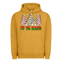 Pigment Peanut Butter tis' the season with christmas cakes  bbs Urban Hoodie - BundleAndBundleShop