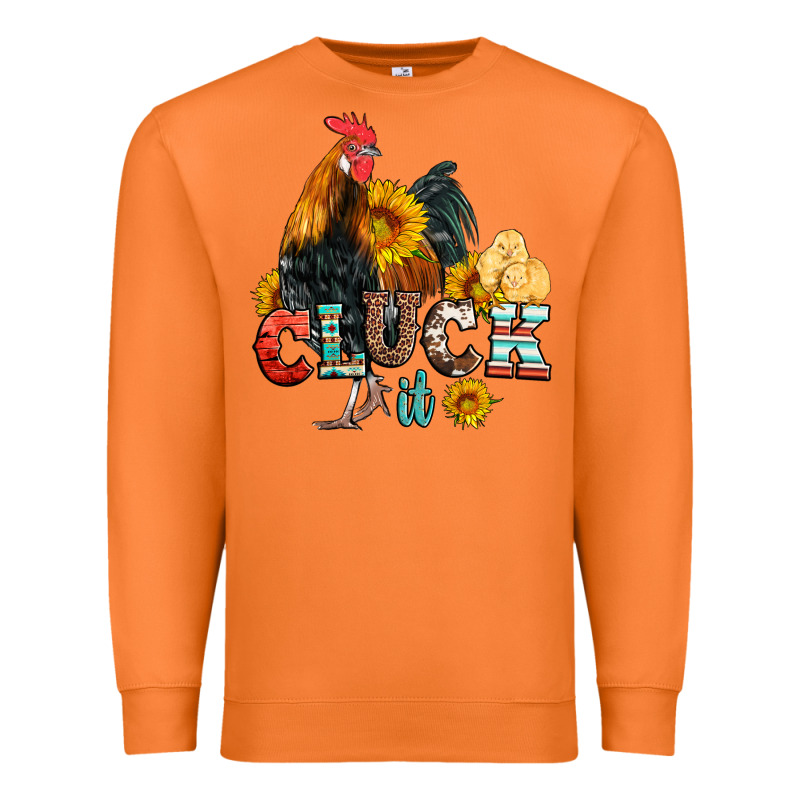 Cluck It Coop Animals Hen And Chick Aztec Serape Leopard Premium Sweatshirt by Artiststas | Teevron