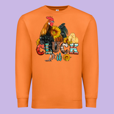 Cluck It Coop Animals Hen And Chick Aztec Serape Leopard Premium Sweatshirt Designed By Artiststas