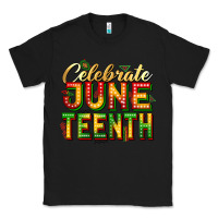 Black Celebrate juneteenth Classic Tee - Zillion Design Studio