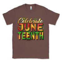 Chestnut Celebrate juneteenth Classic Tee - Zillion Design Studio