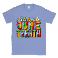 Colony Blue Celebrate juneteenth Classic Tee - Zillion Design Studio