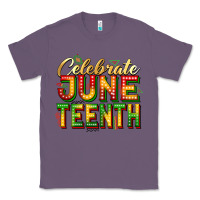 Lavender Celebrate juneteenth Classic Tee - Zillion Design Studio
