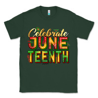 Sports Green Celebrate juneteenth Classic Tee - Zillion Design Studio