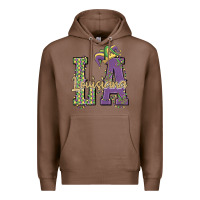 Chestnut louisiana mardi gras Premium Hoodie - MaliasSmallBusiness
