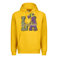 Lemon louisiana mardi gras Premium Hoodie - MaliasSmallBusiness