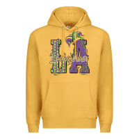 Mustard louisiana mardi gras Premium Hoodie - MaliasSmallBusiness