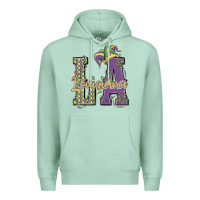 Seafoam louisiana mardi gras Premium Hoodie - MaliasSmallBusiness