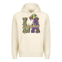 Tofu louisiana mardi gras Premium Hoodie - MaliasSmallBusiness