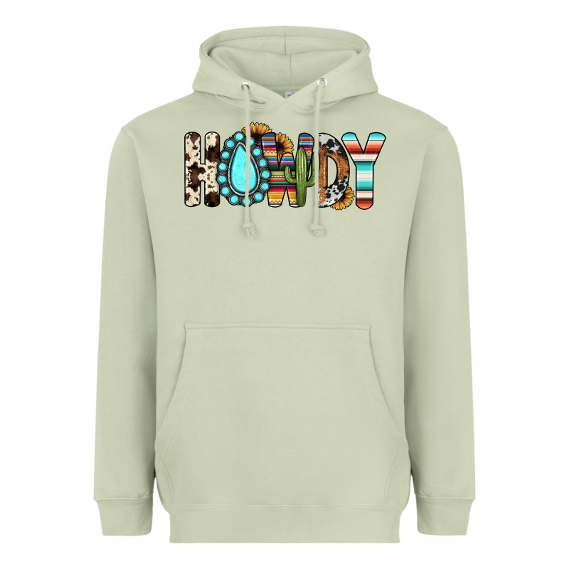 Howdy Heavyweight Hoodie by JahusDesignShop | Teevron