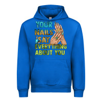 Cobalt your nails say everything about you bbs Urban Hoodie - BundleAndBundleShop
