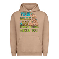 Pigment Burro your nails say everything about you bbs Urban Hoodie - BundleAndBundleShop