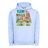 Pigment Grape Ice your nails say everything about you bbs Urban Hoodie - BundleAndBundleShop