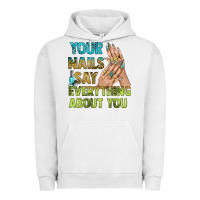 Pigment Lunar Rock your nails say everything about you bbs Urban Hoodie - BundleAndBundleShop