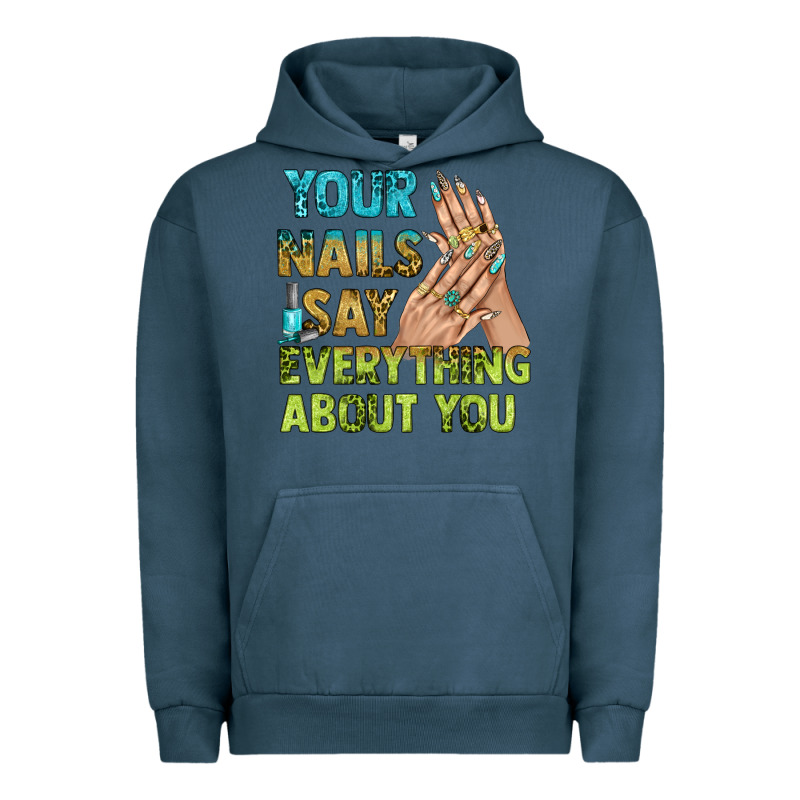 Your Nails Say Everything About You Bbs Urban Hoodie by BundleAndBundleShop | Teevron