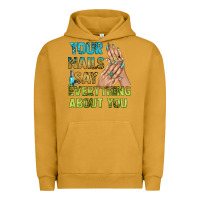 Pigment Peanut Butter your nails say everything about you bbs Urban Hoodie - BundleAndBundleShop
