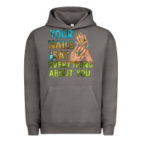 Pigment Tornado your nails say everything about you bbs Urban Hoodie - BundleAndBundleShop