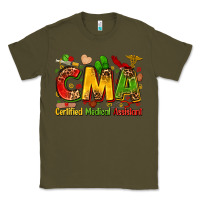 Army Green Certified medical assistant juneteenth Classic Tee - Zillion Design Studio