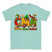 Seafoam Certified medical assistant juneteenth Classic Tee - Zillion Design Studio