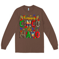 Chestnut happy cinco de mayo Long Sleeve Tee - Zillion Design Studio