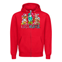 Red east nurse Zipper Hoodie - RacoonDesign